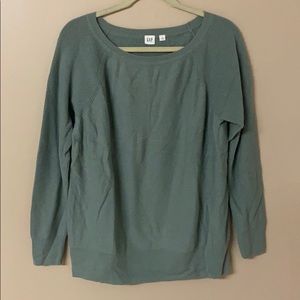 Gap Sea Foam Green Sweater